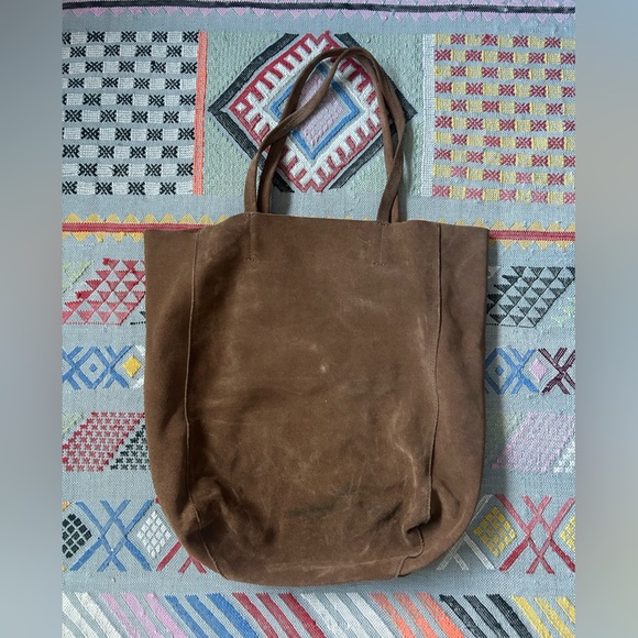 Zara suede tote - Picture 2 of 6